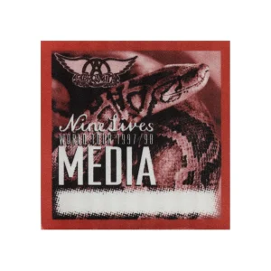 Aerosmith 1997 Nine Lives Concert Tour Media Backstage Pass