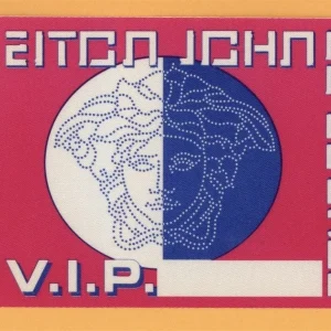 Elton John 2000 The Big Picture Concert Tour VIP Backstage Pass