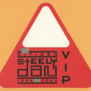Steely Dan 1994 Citizen Concert Tour VIP Backstage Pass