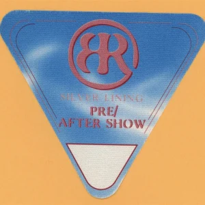 Bonnie Raitt 2002 Silver Lining Concert Tour AFTER SHOW Backstage Pass