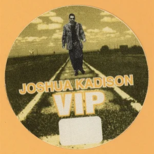 Joshua Kadison 1995 Concert Tour VIP Backstage Pass