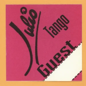 Julio Iglesias 1996 Tango Concert Tour GUEST Backstage Pass