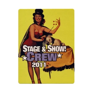 Bob Dylan 2011 Concert Tour Crew Backstage Pass