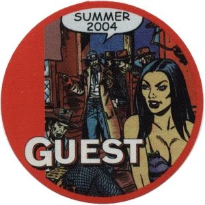 Bob Dylan 2004 Concert Tour Guest Backstage Pass