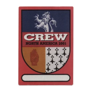 Bob Dylan 2001 Love and Theft Concert Tour Crew Backstage Pass