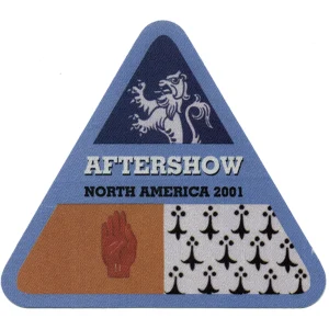 Bob Dylan 2001 Love and Theft Concert Tour After Show Backstage Pass