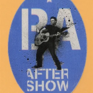 Bryan Adams 2014 30th Anniversary Concert Tour After Show Backstage Pass