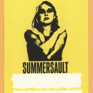 Summersault Concert Tour Backstage Pass