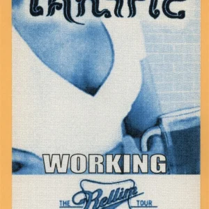 Tantric 2001 Concert Tour Working Backstage Pass