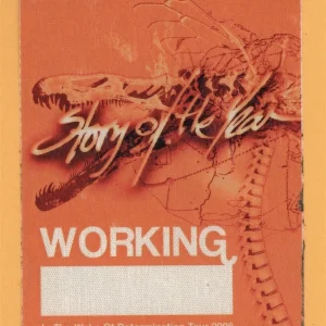Story of The Year 2006 Wake of Determination Concert Tour Working Backstage Pass