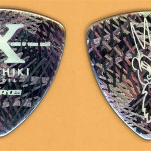 X Japan Yoshiki Vintage Guitar Pick - 1993 Art of Life Tour