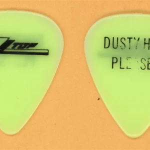ZZ Top Dusty Hill Vintage Guitar Pick - 1984 Afterburner Tour - Stage Used