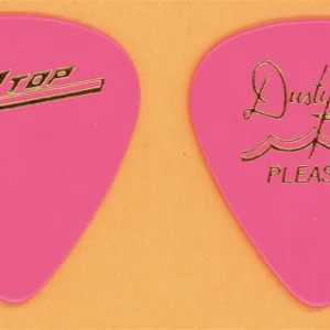 ZZ Top Dusty Hill Pleaser Vintage Guitar Pick - 1990 Recylcer Tour