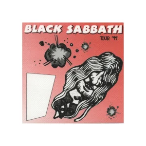 Black Sabbath 1999 Reunion Concert Tour Guest Backstage Pass