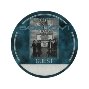 Bon Jovi 2001 One Wild Night Concert Tour Guest Backstage Pass