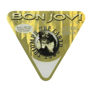 Bon Jovi 2000 Crush Concert Tour After Show Backstage Pass