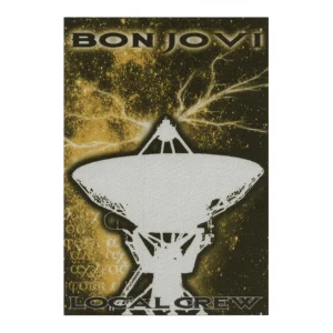 Bon Jovi 2003 Bounce Concert Tour Local Crew Backstage Pass