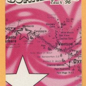 Everclear 1996 Summerland Concert Tour WORKING Backstage Pass