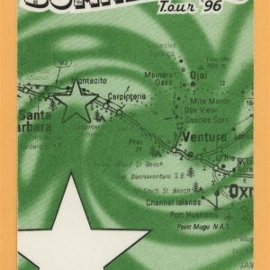 Everclear 1996 Summerland Concert Tour WORKING Backstage Pass