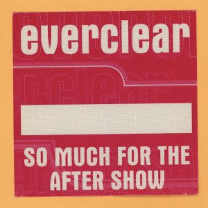 Everclear 1997 So Much for the Afterglow Concert Tour AFTER SHOW Backstage Pass