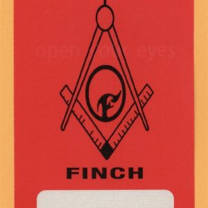 Finch 2005 Say Hello to Sunshine Concert Tour Backstage Pass