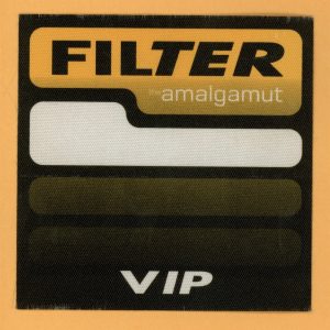 Filter 2002 The Amalgamut Concert Tour VIP Backstage Pass