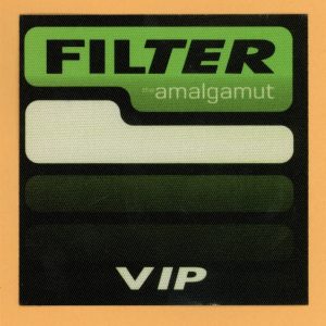 Filter 2002 The Amalgamut Concert Tour VIP Backstage Pass