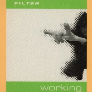 Filter 2002 Amalgamut Concert Tour WORKING Backstage Pass