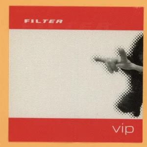 Filter 2002 Amalgamut Concert Tour VIP Backstage Pass