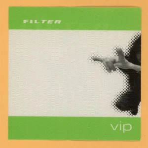 Filter 2002 Amalgamut Concert Tour VIP Backstage Pass