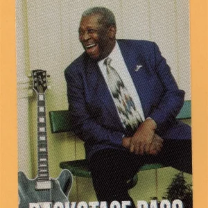 BB King 1999 Let The Good Times Roll Concert Tour Backstage Pass