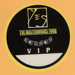 Kansas 2000 Masterworks Concert Tour VIP Backstage Pass