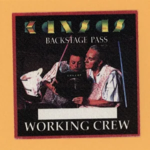 Kansas 1995 Freaks of Nature Concert Tour WORKING Backstage Pass