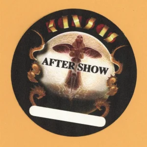 Kansas 2004 Concert Tour AFTER SHOW Backstage Pass