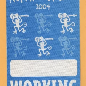 Keith Urban 2004 Be Here Concert Tour WORKING Backstage Pass
