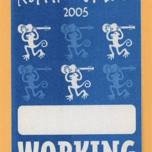 Keith Urban 2005 Be Here Concert Tour WORKING Backstage Pass