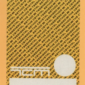 The Crystal Method 2001 Tweeken Concert Tour VIP Backstage Pass