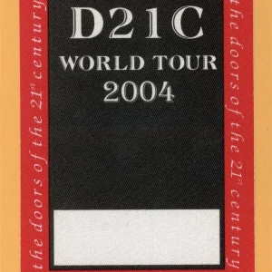 The Doors 2004 of the 2st Century Concert Tour Backstage Pass