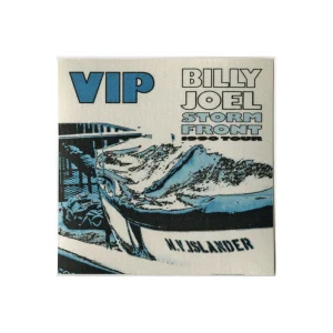 Billy Joel 1990 Storm Front Concert Tour VIP Backstage Pass