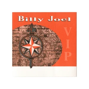 Billy Joel 1989 Storm Front Concert Tour VIP Backstage Pass