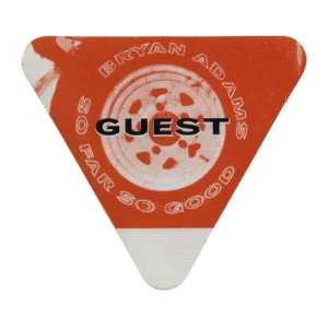 Bryan Adams 1993 So Far So Good Concert Tour Guest Backstage Pass