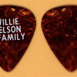 Willie Nelson & Family Vintage Custom Guitar Pick - 1985 Tour