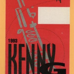 Kenny G 1993 Breathless Concert Tour ALL ACCESS Backstage Pass