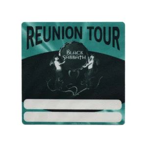 Black Sabbath 1999 Reunion Concert Tour Guest Backstage Pass