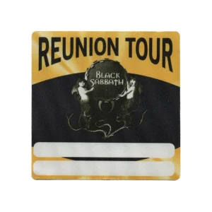 Black Sabbath 1999 Reunion Concert Tour Guest Backstage Pass