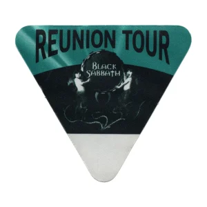 Black Sabbath 1999 Reunion Concert Tour After Show Backstage Pass