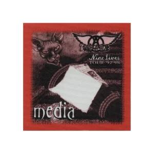 Aerosmith 1997 Nine Lives Concert Tour Media Backstage Pass
