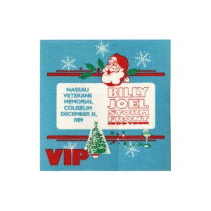 Billy Joel 1989 Storm Front Concert Tour VIP Backstage Pass