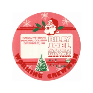 Billy Joel 1989 Storm Front Concert Tour Working Backstage Pass