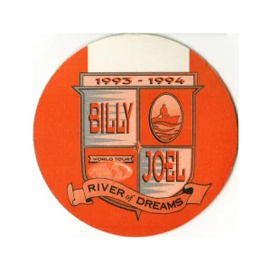 Billy Joel 1993 River of Dreams Concert Tour Guest Backstage Pass